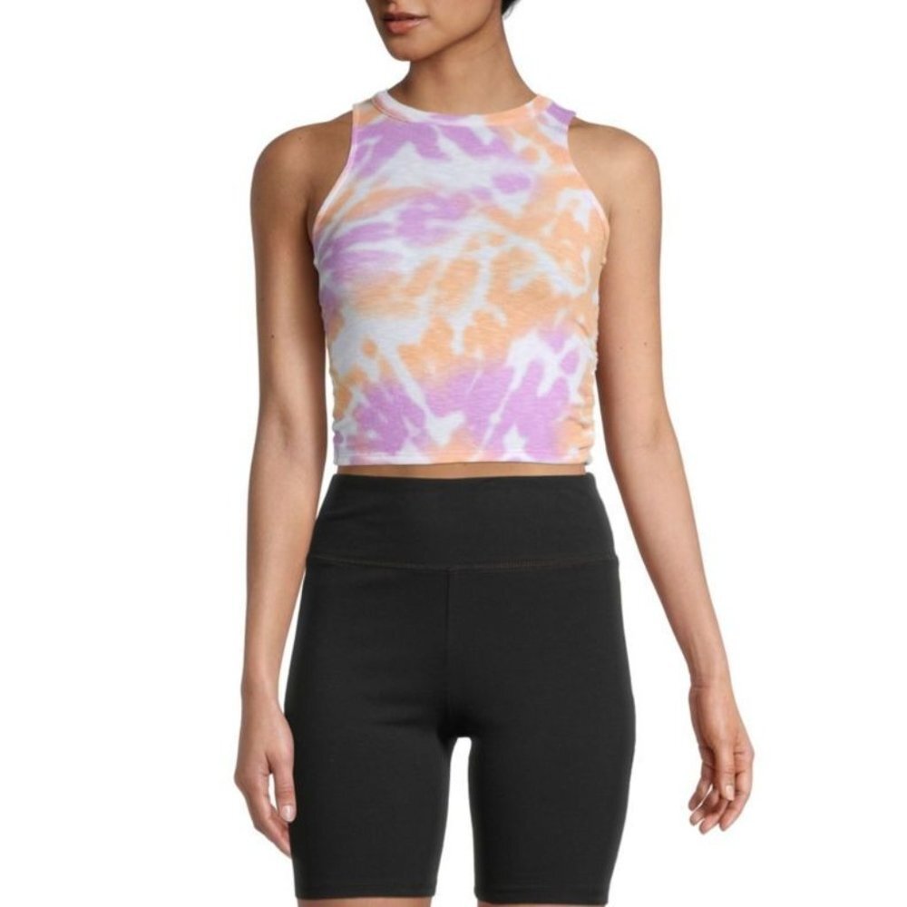Flirtitude Juniors‎ Side Cinch Womens Crew Neck Sleeveless Tank Top Size M